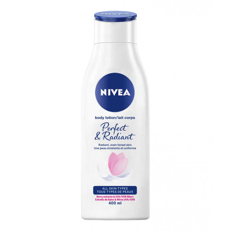 NIVEA Lait pour le Corps  Perfect & Radiant 400ml