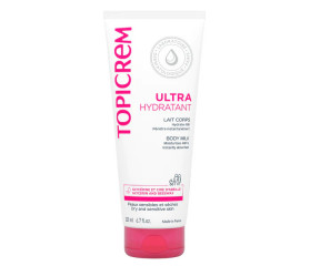 TOPICREM ULTRA HYDRATING 48hr Body Milk for Dry Skin 200ml