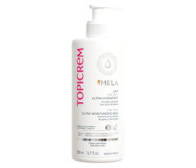 TOPICREM MELA ULTRA-HYDRATING CLEANSING MILK for skin with pigmentation spots 500ml