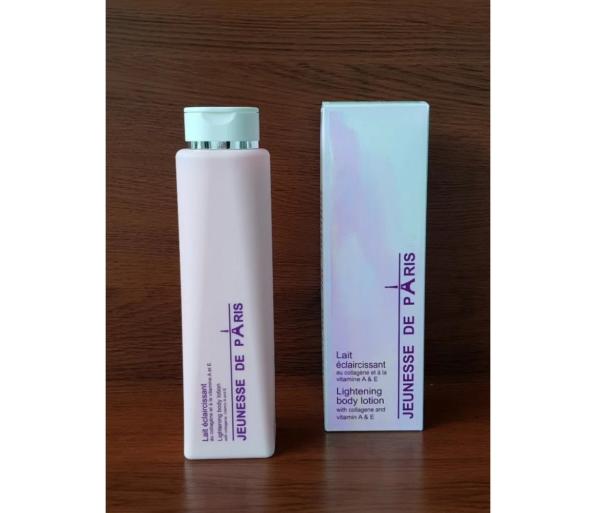 JEUNESSE DE PARIS LAIT ECLAIRCISSANT with collagen and vitamin A & E 500ml