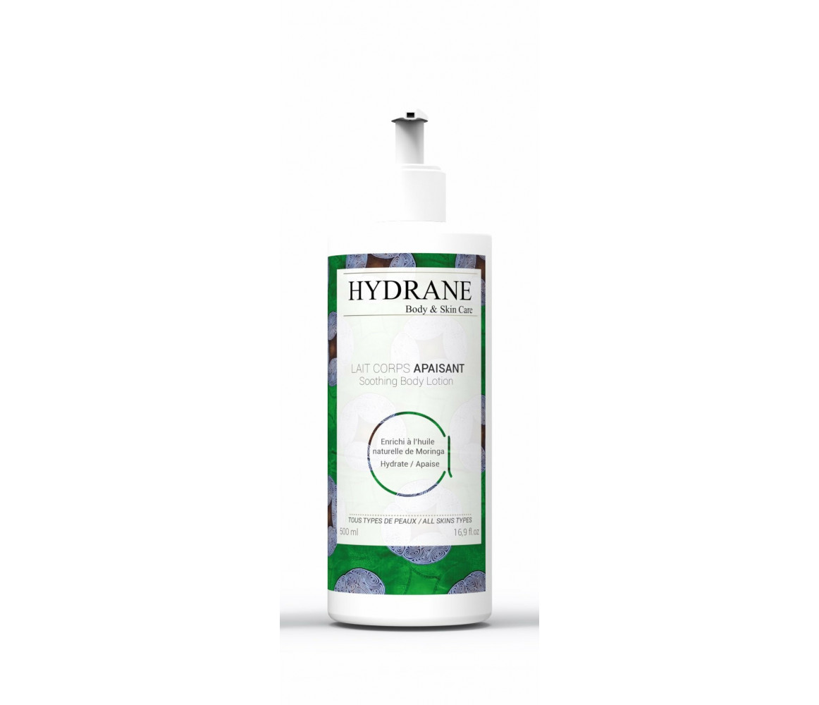 HYDRANE Lait Corps Apaisant, à l'huile de Moringa 500ml