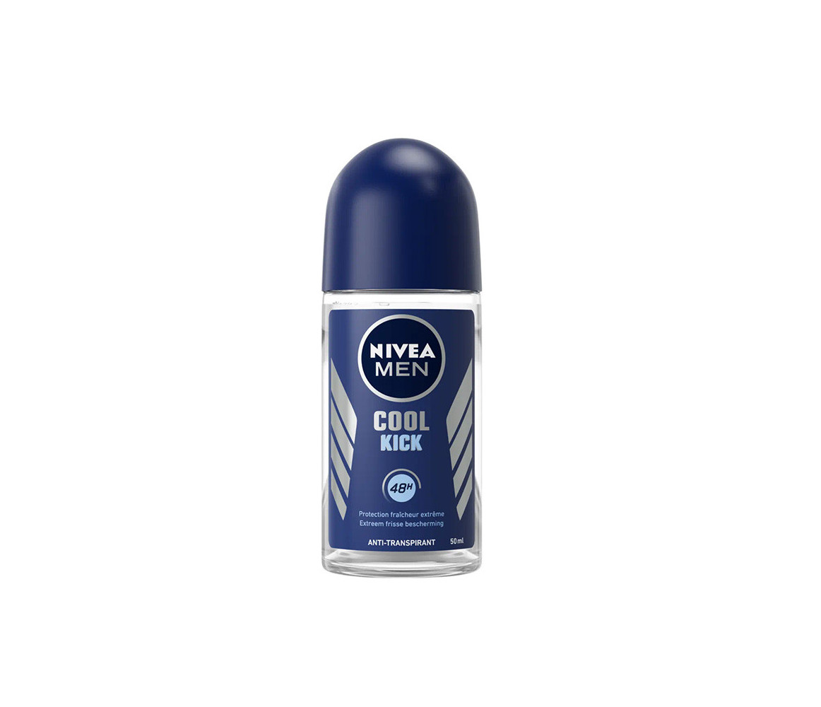 NIVEA Déodorant Anti-Transpirant Homme Bille Cool Kick 50ml