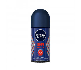 NIVEA Men's Anti-Perspirant Deodorant Dry Impact Roll-on 50ml