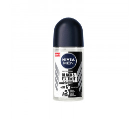 NIVEA Déodorant Anti-Transpirant Homme Bille Black&White Original 50ml