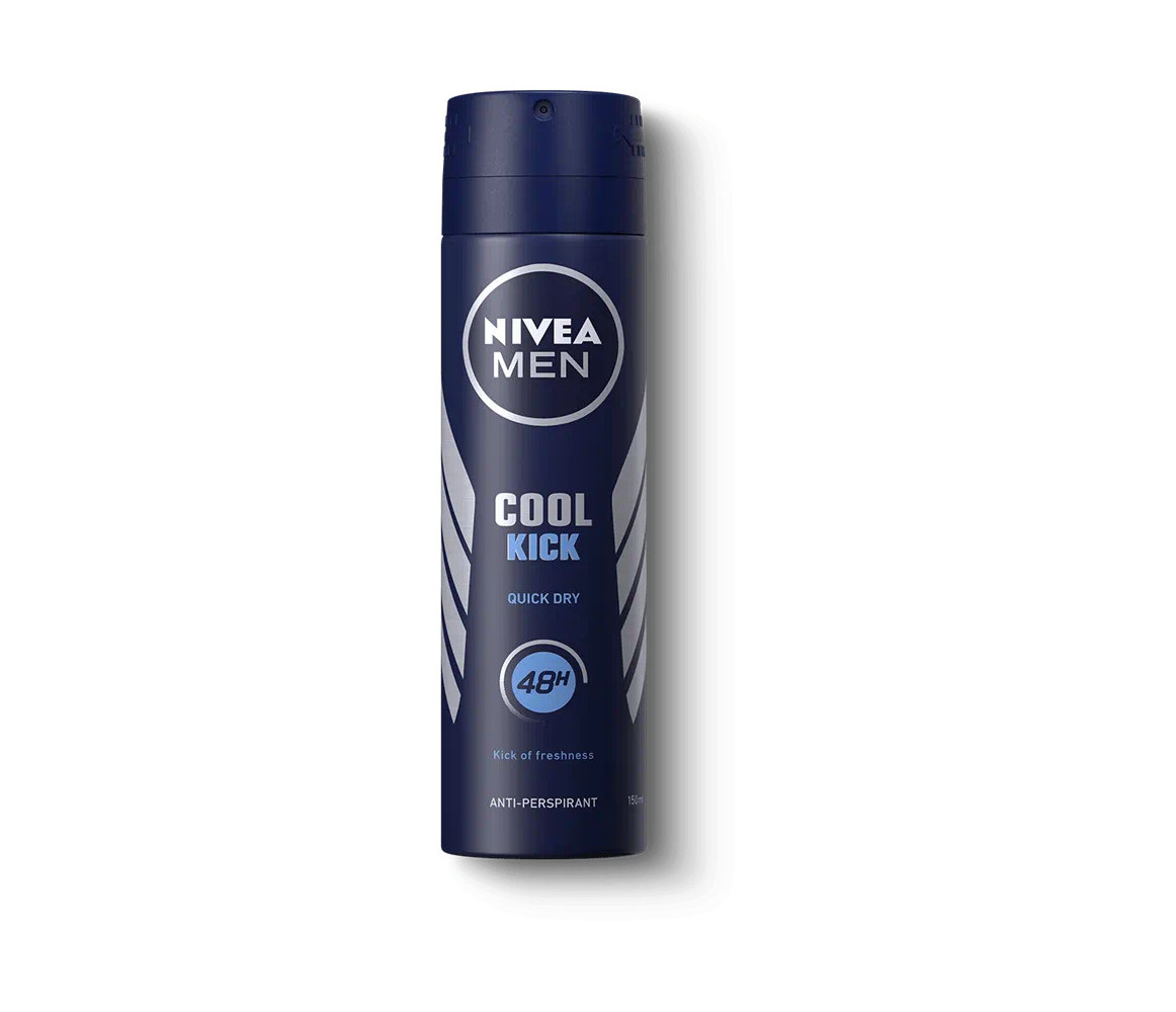 NIVEA Déodorant Anti-Transpirant Homme Spray Cool Kick 200ml