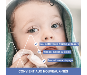 URIAGE BÉBÉ - 1ÈRE EAU NETTOYANTE 500ml