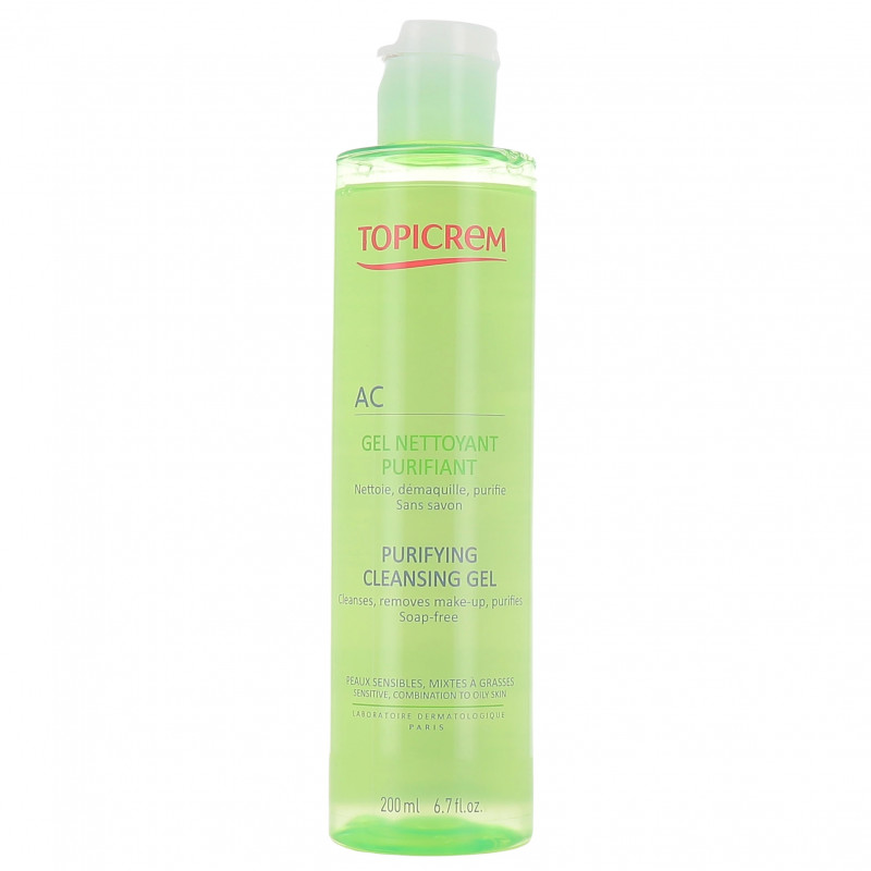 TOPICREM AC Gel Nettoyant Purifiant 200ml