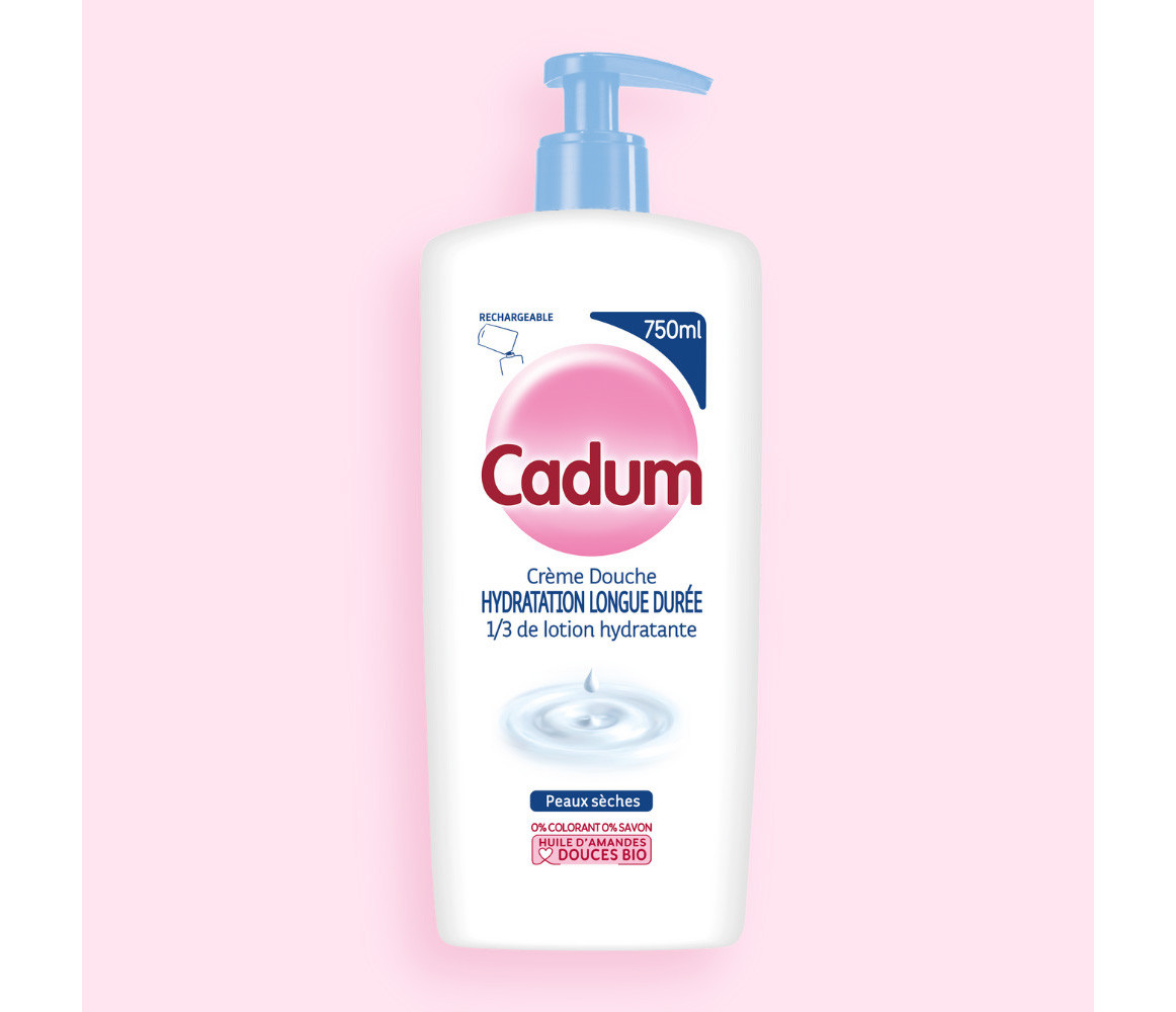 CADUM Long-Lasting Moisturising Shower Cream 750ml