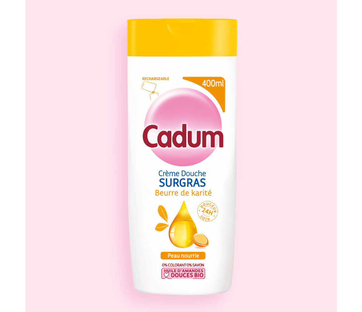 CADUM Crème Douche Surgras Karité 400ml