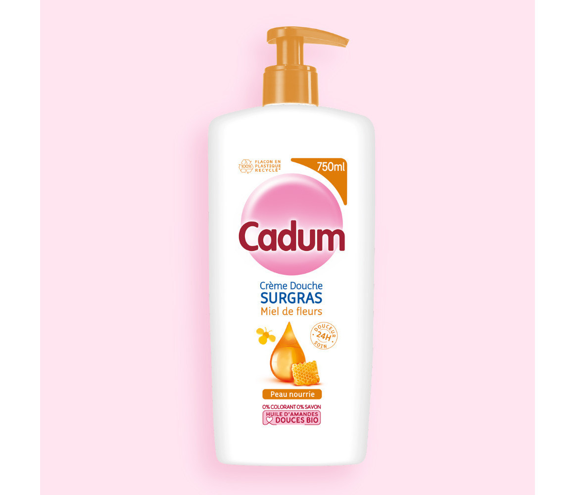 CADUM Crème Douche Surgras Miel 750ml