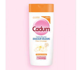 CADUM Crème Douche Douceur Velours Fleur D'oranger 400ml