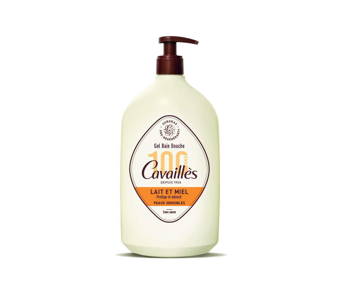 ROGÉ CAVAILLÈS Gel Bain Douche Lait et Miel 1L