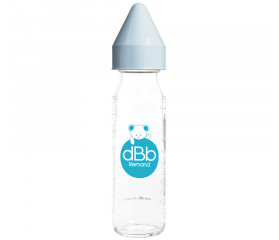 DBB REMOND "RÉGUL'AIR" 240 ML FEEDING BOTTLE, "N.N" RUBBER TEAT