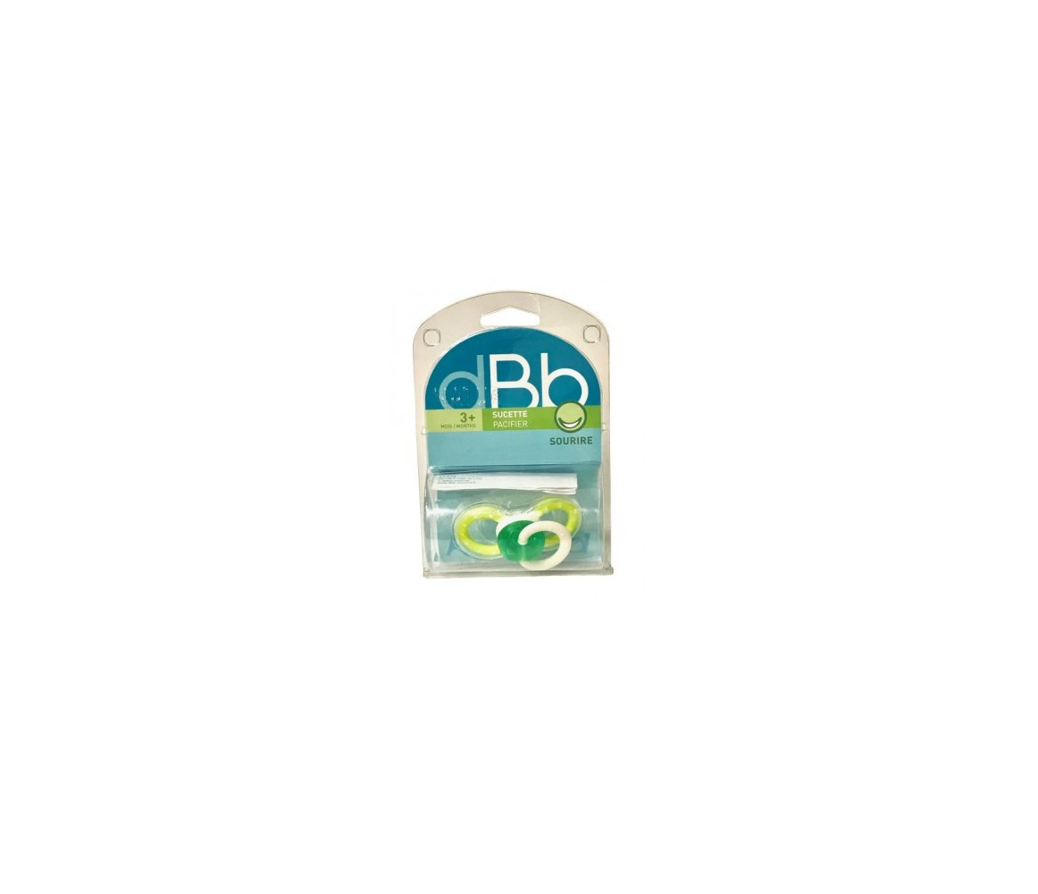 DBB REMOND GREEN SILICONE SOOTHER 3MONTHS+ (DUMMY)