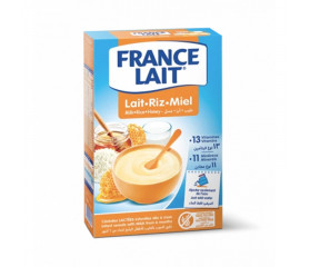 FRANCE LAIT Céréales lactées Lait Riz Miel 250g