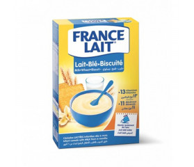 FRANCE LAIT Céréales lactées Lait Blé Biscuité 250g