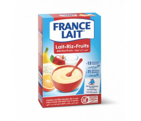 FRANCE LAIT Céréales lactées Lait Riz Fruits 250g