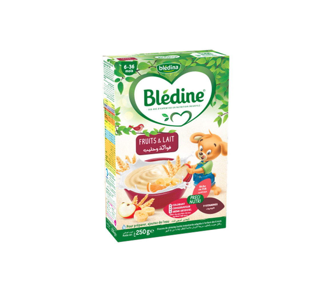 DANONE BLÉDINE® FRUITS & LAIT 250g