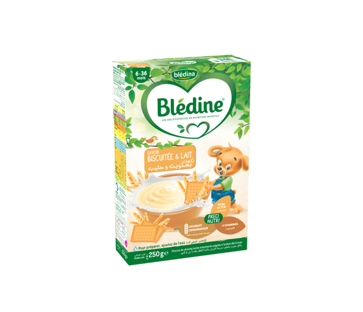 DANONE BLÉDINE® SWEET FLAVOUR & MILK 250g