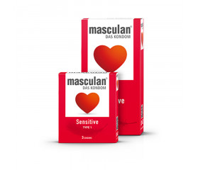 MASCULAN Sensitive Type 1 (3 Condoms)