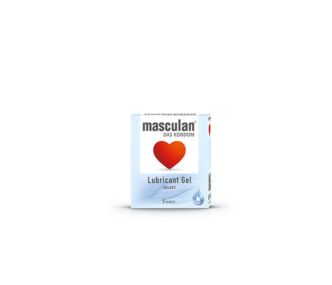 MASCULAN Velvet Gel Lubrifiant (5 Sachets x 3ml)