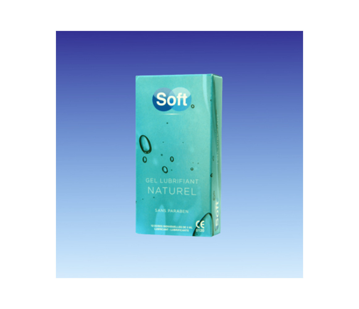 SOFT Gel lubrifiant NATUREL (10 Sachets x 5ml)