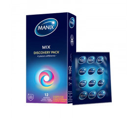 MANIX MIX " Discovery Pack "   (12 Préservatifs)