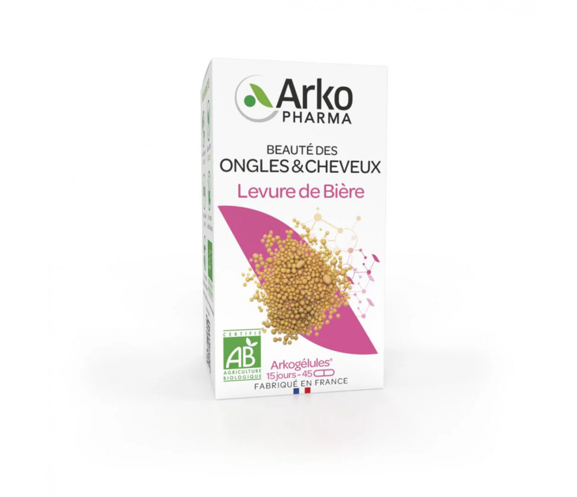 ARKOPHARMA Arkogélules® BIO Levure de bière 45 géllules