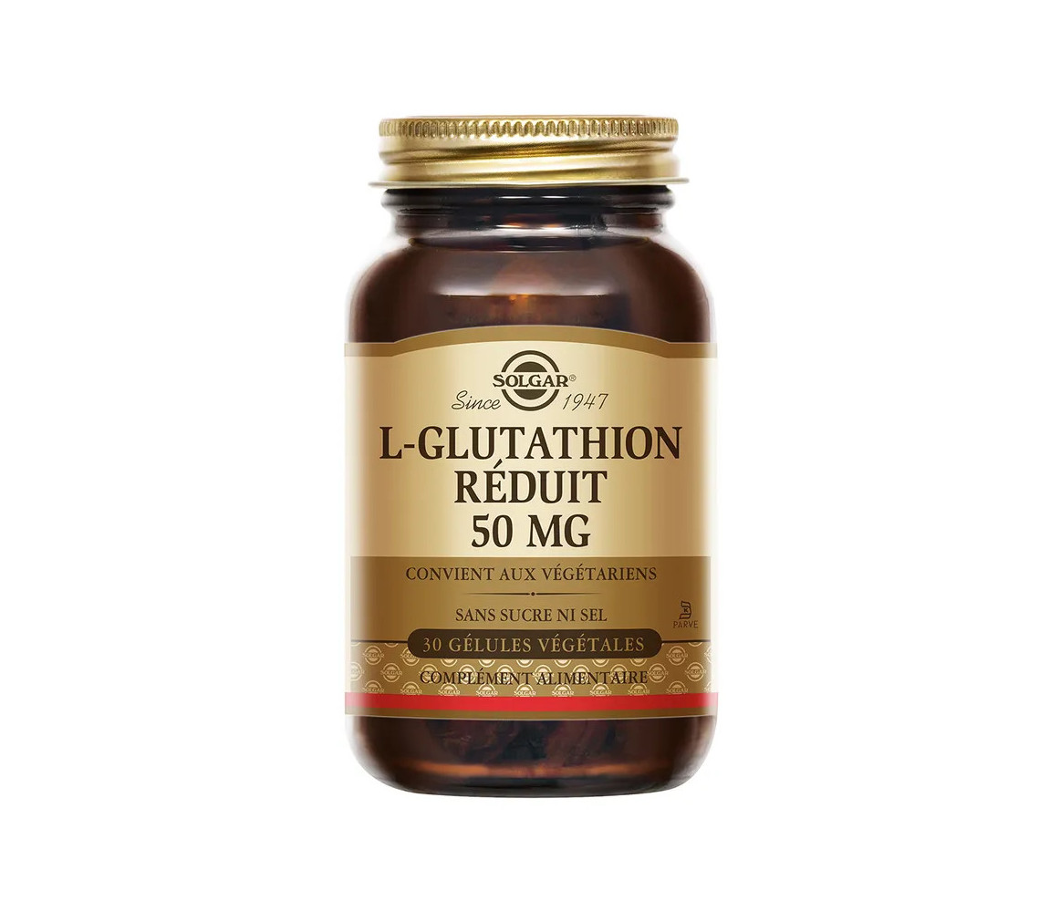 SOLAR L-GLUTATHION 50mg (30 capsules)