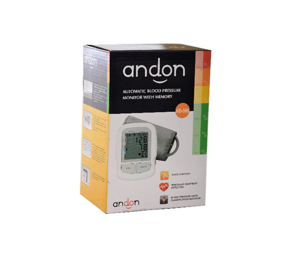 ANDON Automatic Blood Pressure Monitor With Memory