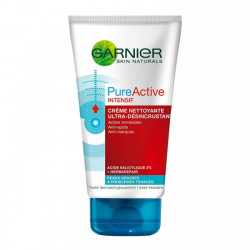 GARNIER SkinActive Pure Active Intensif Crème Nettoyante Ultra-Désincrustante Tube 150ml