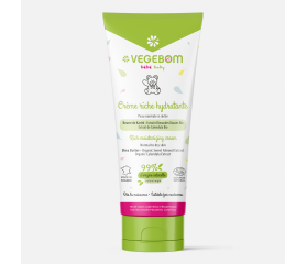 VEGEBOM Crème Riche Hydratante pour peau normale à sèche  Tube 200ml