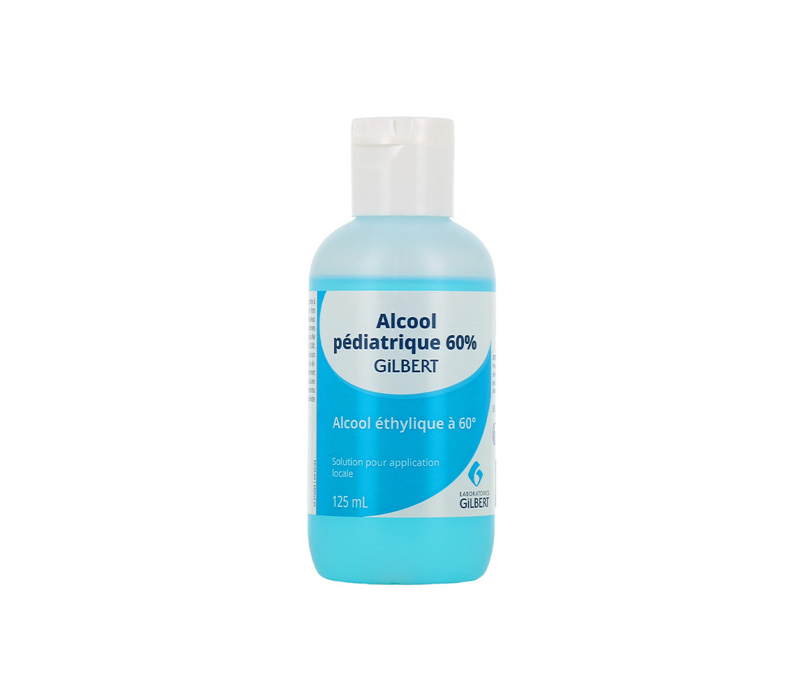 GILBERT Alcool éthylique 60%  V/V coloré au bleu patenté 125 ml