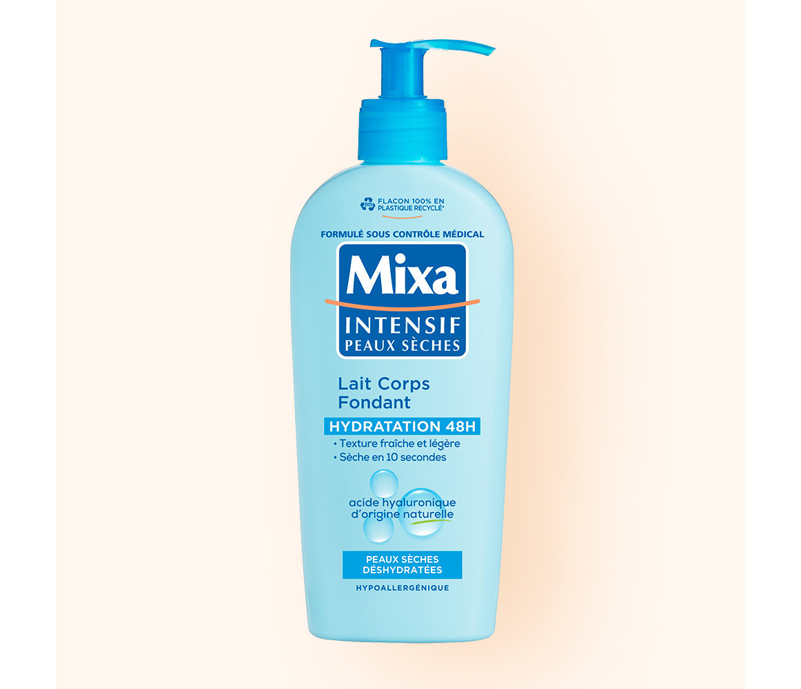 MIXA Lait corps fondant hydratation 48h