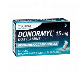 UPSA DONORMYL 15mg comprimés sécables