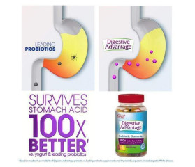 SCHIFF Digestive Advantage Daily Gummies Probiotique