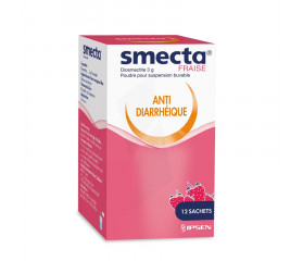 SMECTA  3G FRAISE, POUDRE POUR SUSPENSION BUVABLE EN SACHET DIOSMECTITE