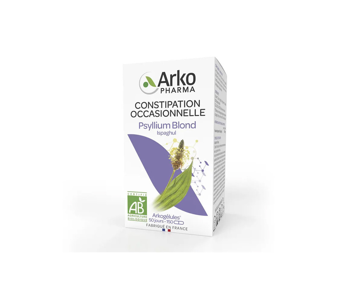 Arkopharma Arkogélules Constipation Occasionnelle Psyllium Blond Ispanghul 150 Capsules