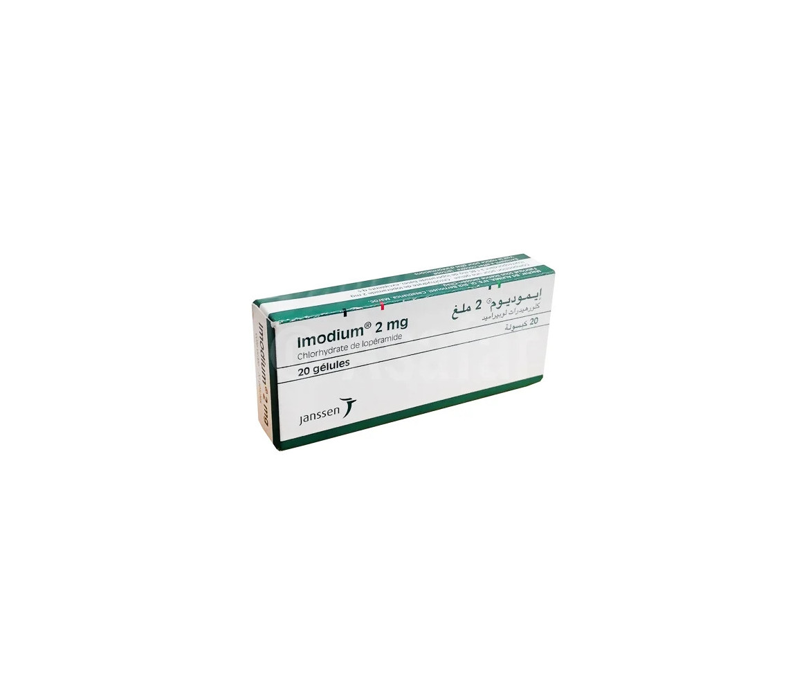 JANSSEN IMODIUM 2mg 20 capsules