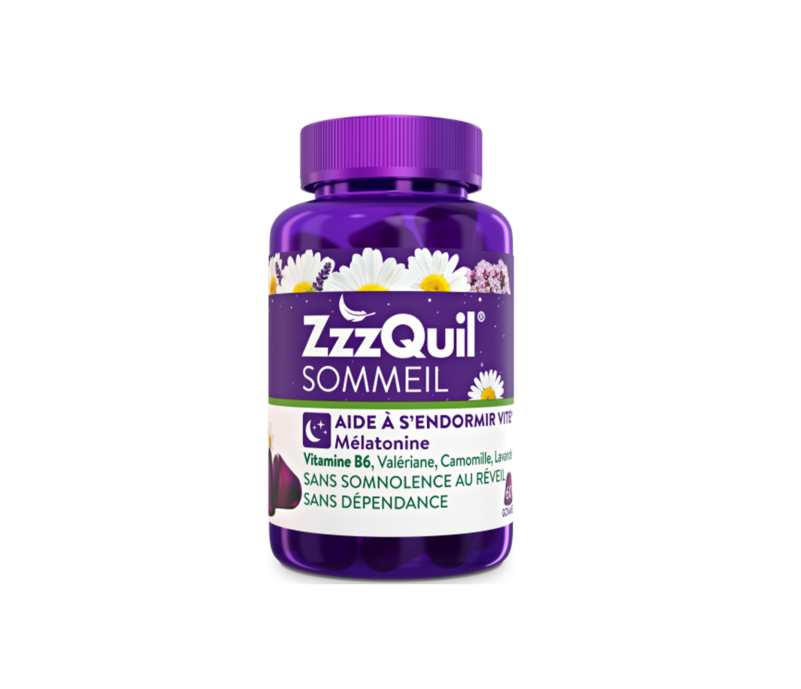 P&G HEALTH ZzzQuil® Sommeil Forest Fruits gummies - 60 gummies