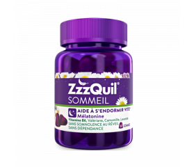 P&G HEALTH ZzzQuil® Sommeil Forest Fruits gummies - 30 gummies