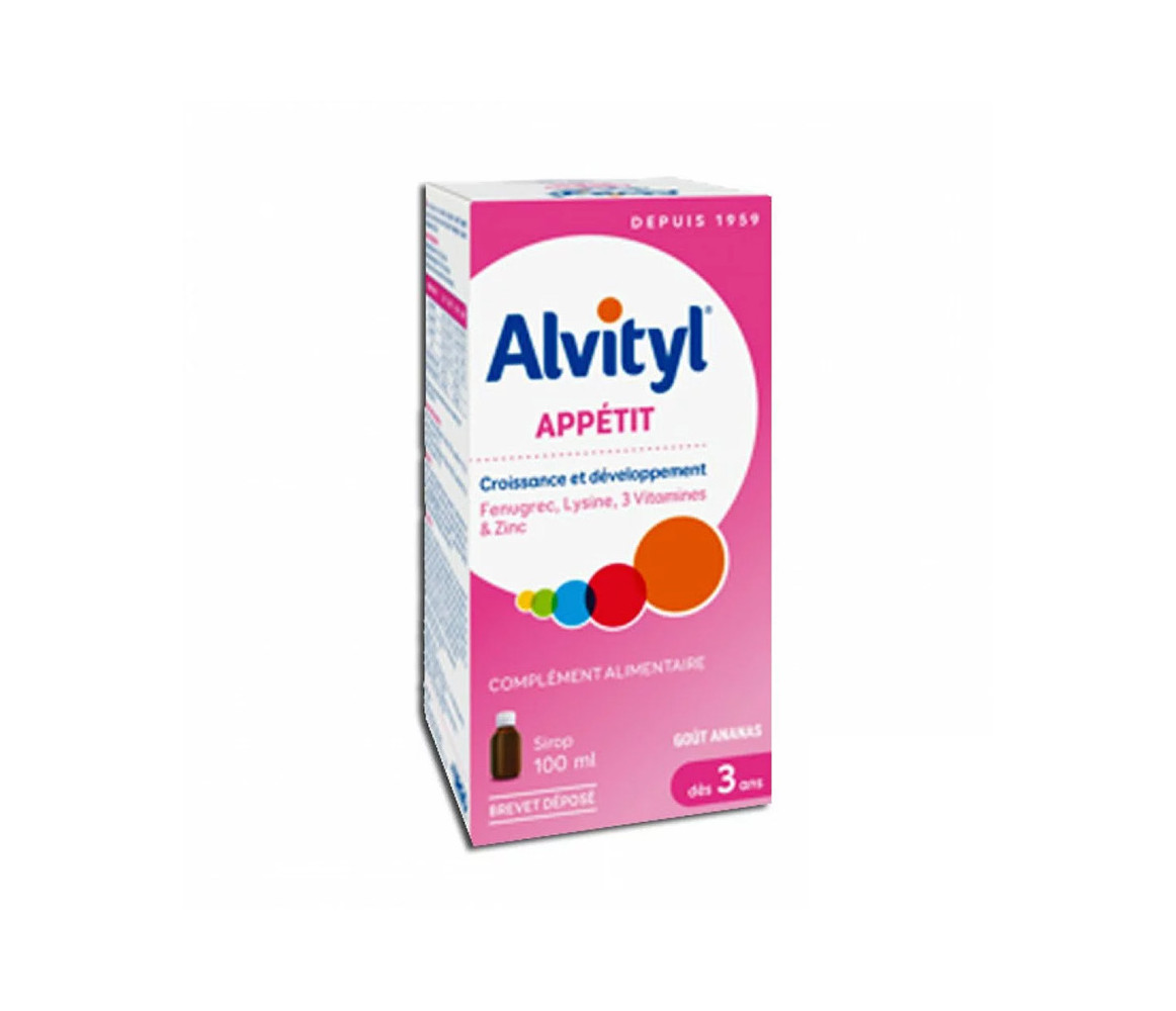 ALVITYL Appétit Sirop enfants 100ml