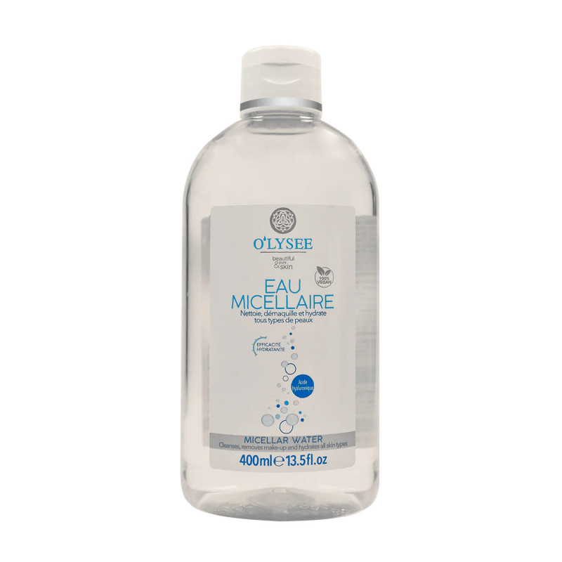 O'LYSEE Eau Micellaire 3 en 1 hydratante à l'acide hyaluronique 400ml