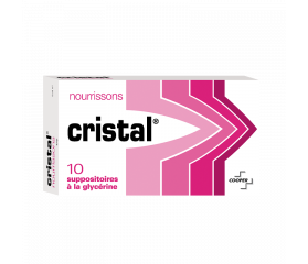 COOPER CRISTAL INFANT SUPPOSITORY - Box of 10