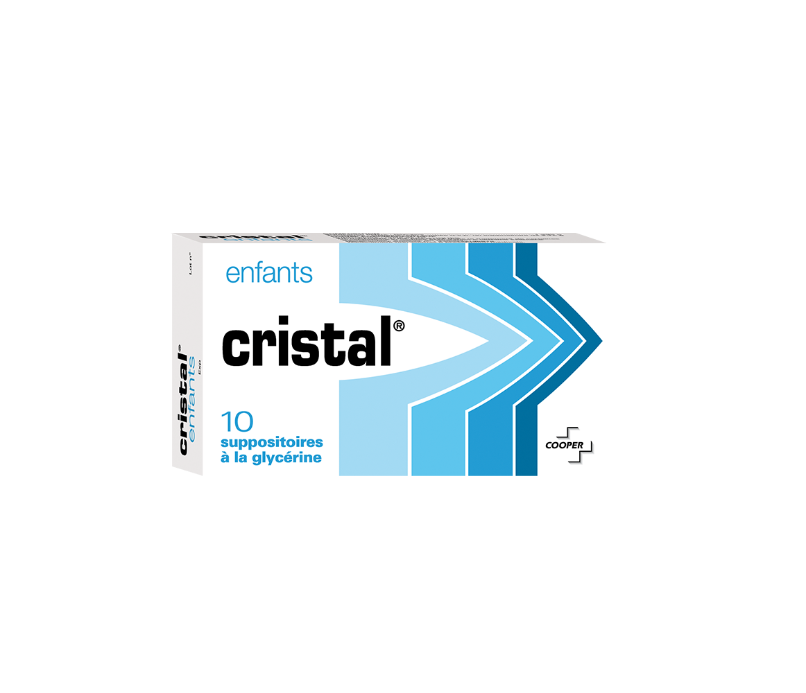 COOPER CRISTAL CHILD SUPPOSITORY - Box of 10