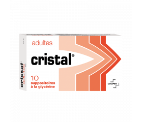 COOPER CRISTAL ADULT SUPPOSITORY - Box of 10