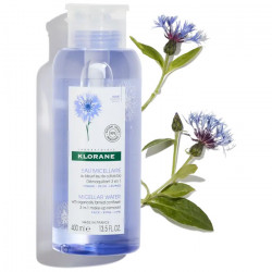 KLORANE Eau micellaire démaquillante au Bleuet BIO 400ml