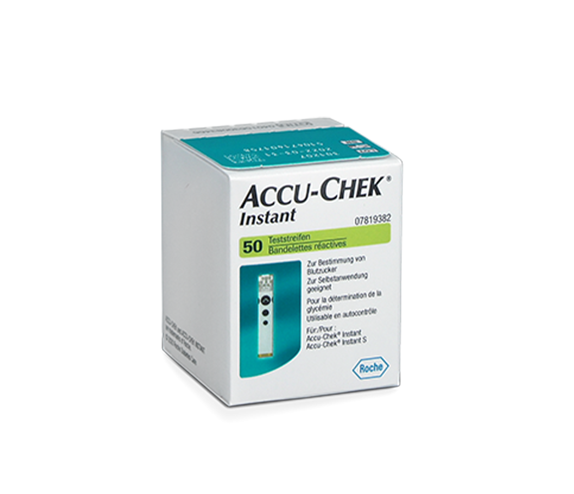 ROCHE ACCU-CHEK INSTANT bandelettes de test 50