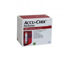 ROCHE ACCU-CHEK PERFORMA 100 Bandelettes Réactives