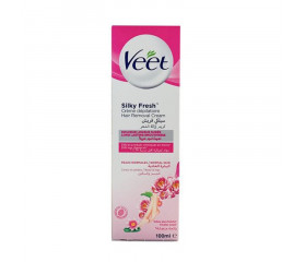 VEET SILKY FRESH Crème Dépilatoire pour peaux normales 100ml